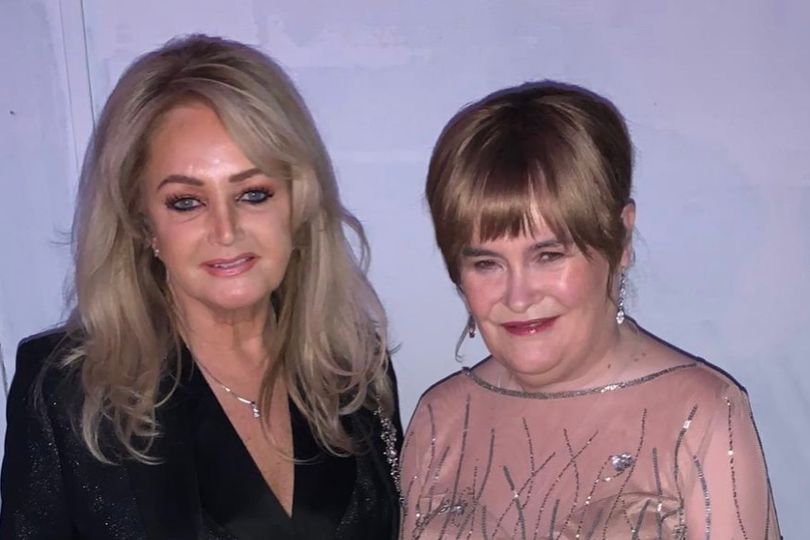 West Lothian star Susan Boyle shares heartfelt message for Bonnie Tyler