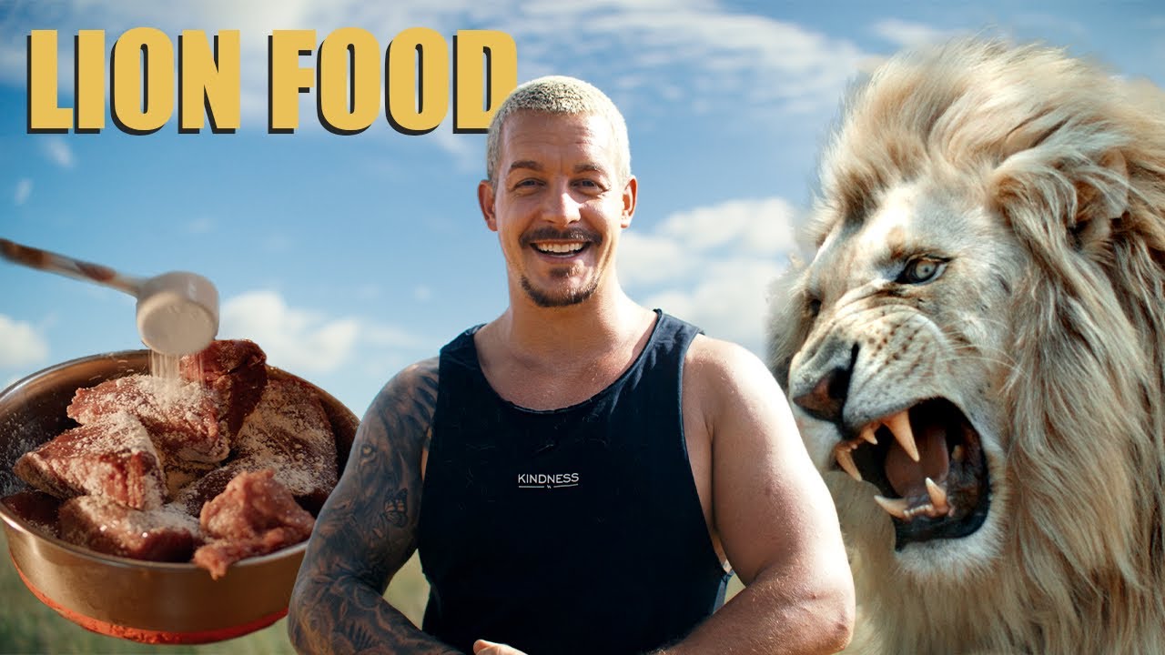 Why our lions are so strong – it’s in the food!