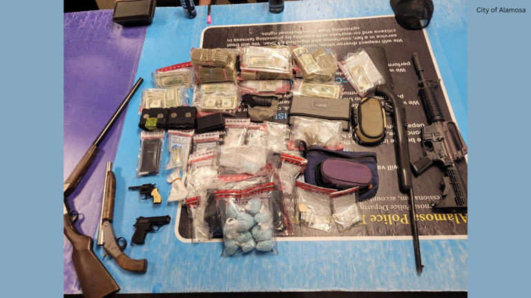 Alamosa police arrest 2 suspects in drug bust, seize 6,000+ fentanyl ...