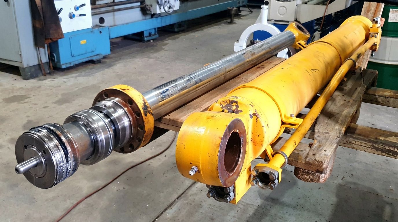 Major overhaul for a stick cylinder