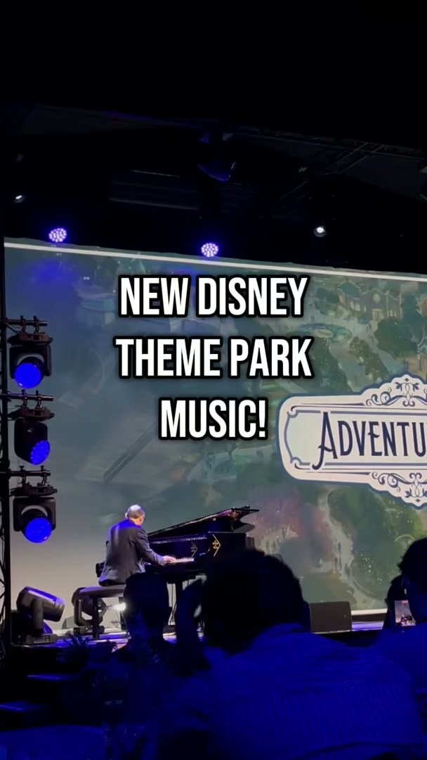 New Disney theme park music!