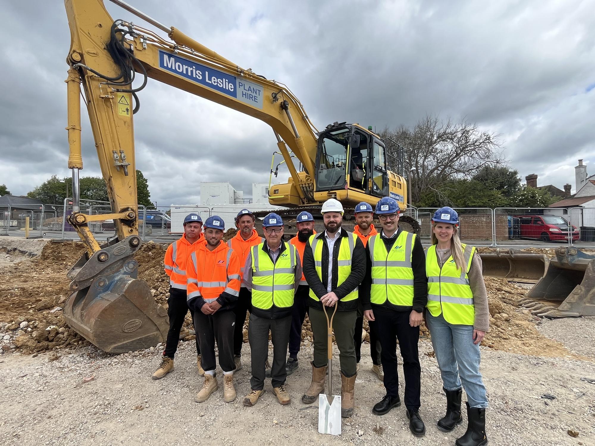 I went to the groundbreaking event for a new Premier Inn hotel in West ...