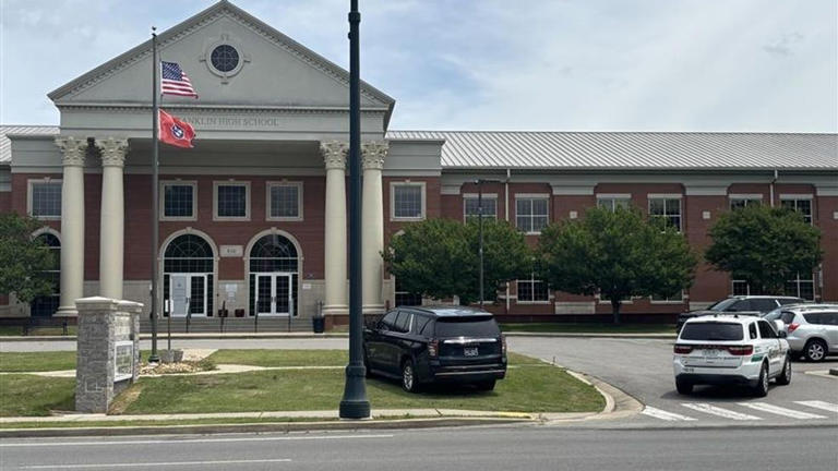 Franklin High School lockdown lifted after bomb threat deemed false
