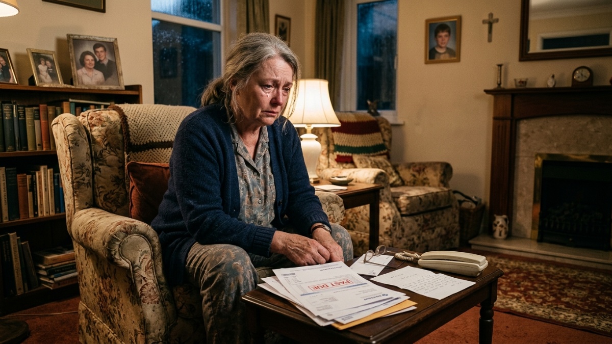 My husband died 10 years ago and today I do not even have rent money ...