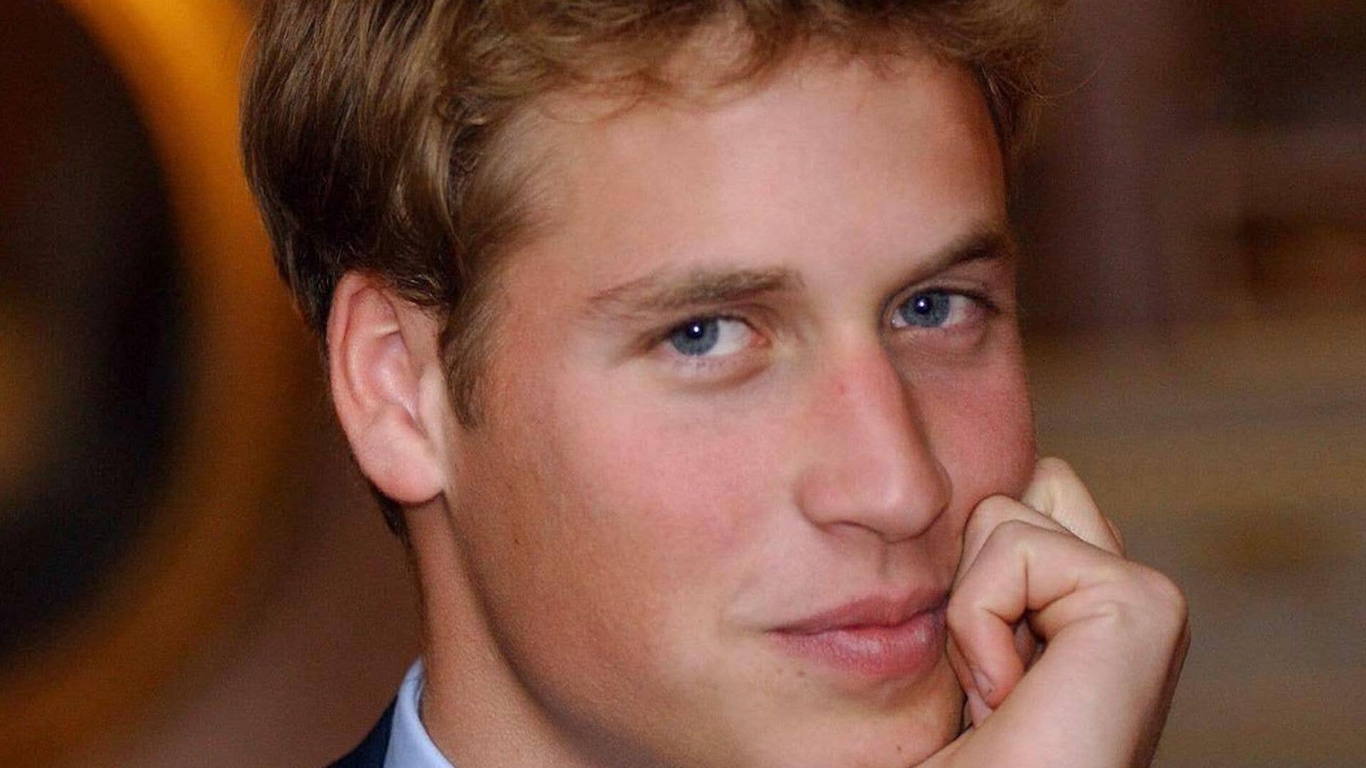 Prince William, eldest son of The Prince of Wales, speaks to the Press Association at Holyrood House Palace, Edinburgh, 21 September 2001, ahead of the commencement of his university course at St. Andrews. AFP PHOTO POOL/TOBY MELVILLE (Photo credit should read TOBY MELVILLE/AFP via Getty Images)