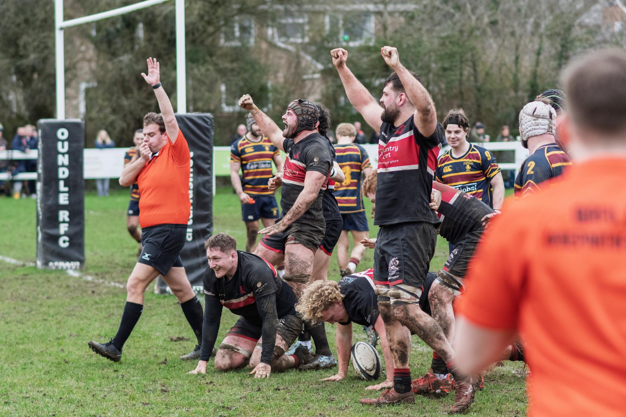 Oundle Rugby Club secure a famous win to move closer to promotion to ...