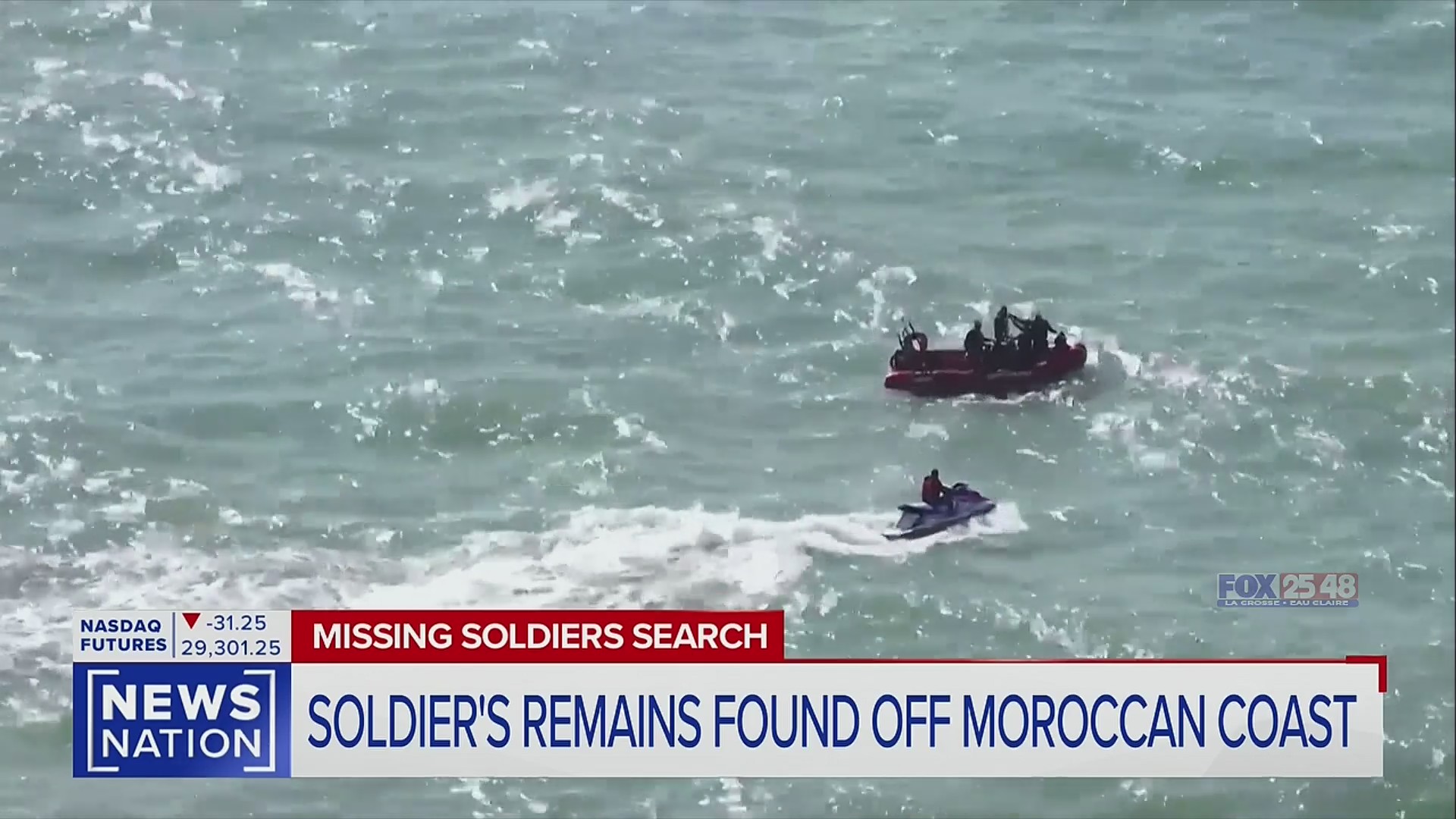 Soldier’s remains found off Moroccan coast