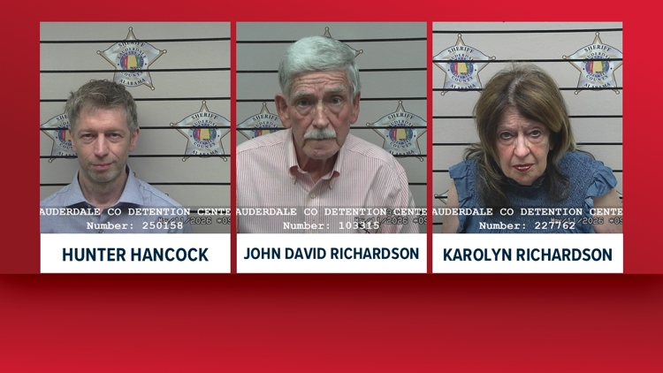 Three arrested after nearly 200 dogs seized from Lauderdale County home