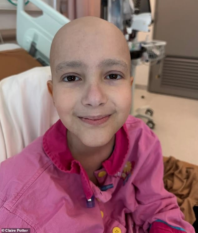 Girl, 9, is diagnosed with aggressive cancer after complaining to her ...