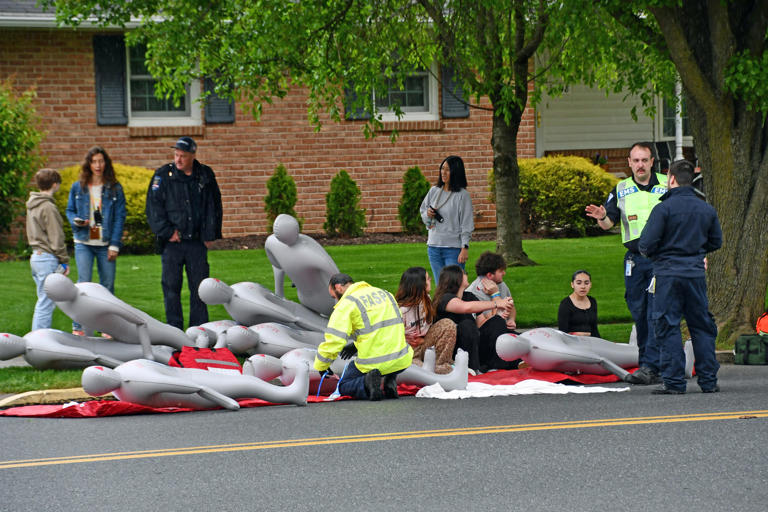 Large-scale active shooter exercise held at Palmyra High School May 9