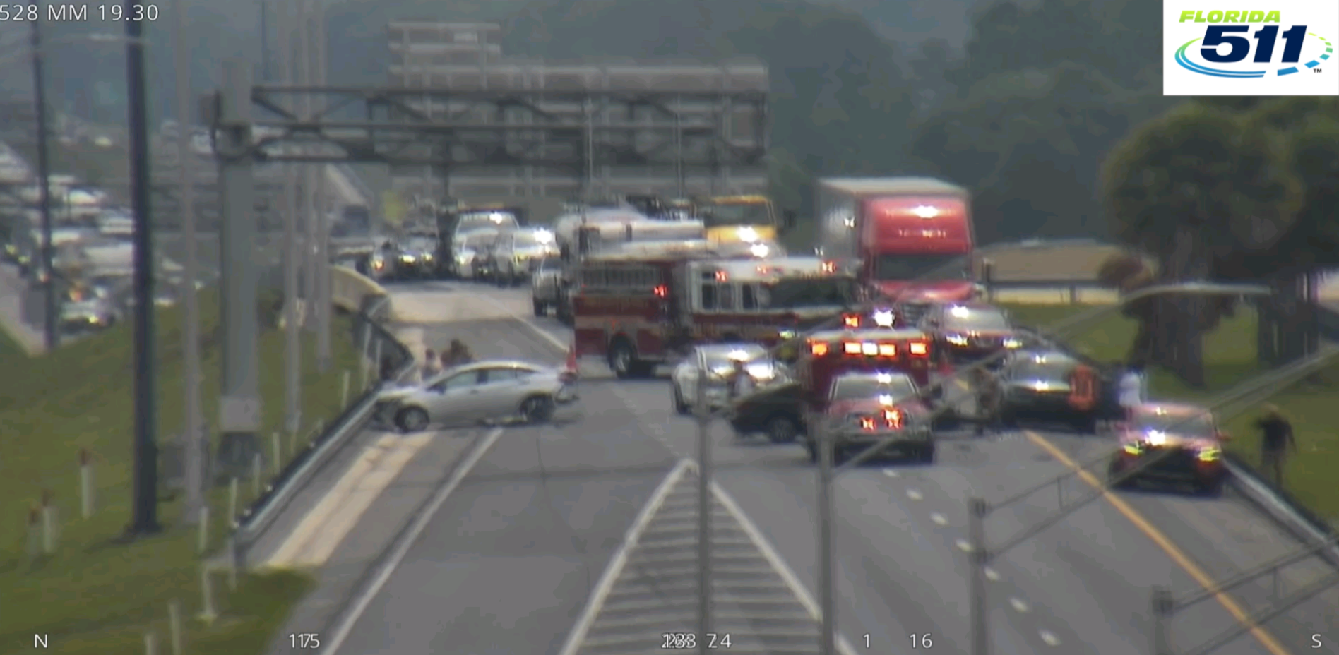 Crash shuts down SR-528 westbound in Orange County