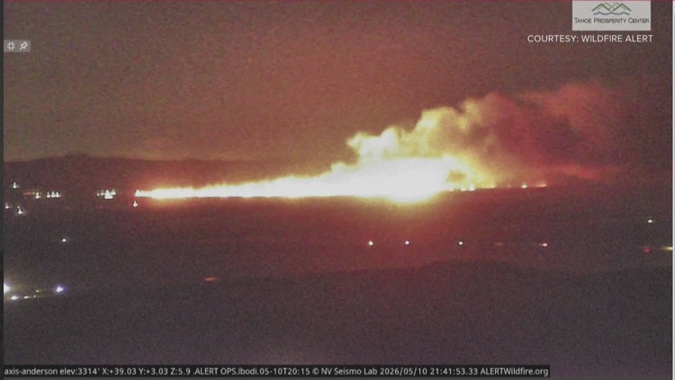 Crews working to put out large brush fire in Grant County west of Othello