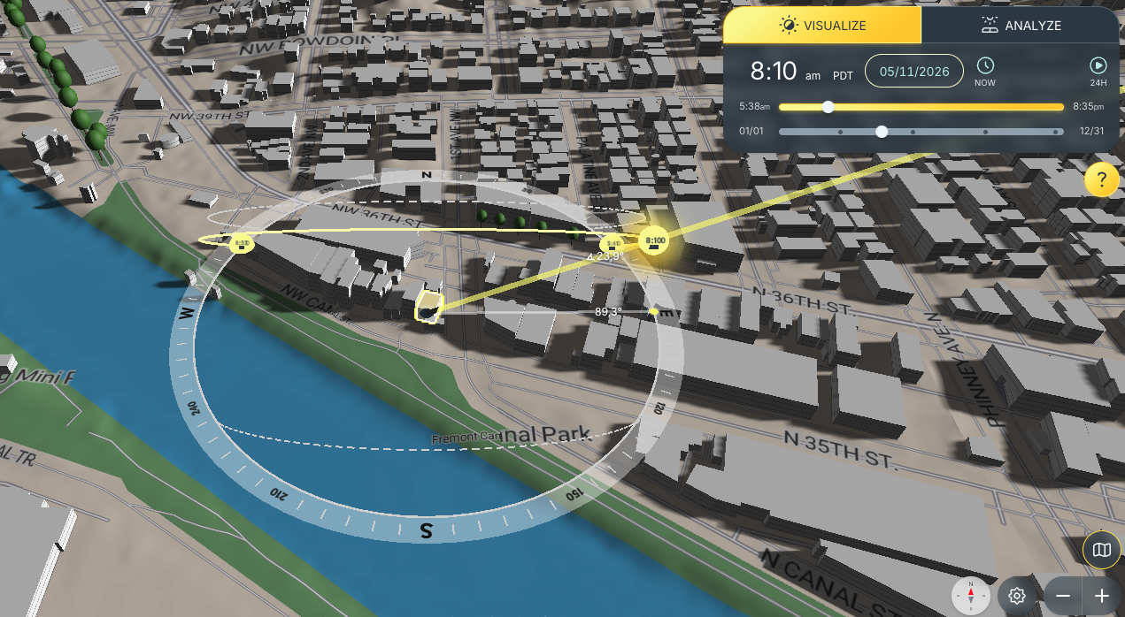 Let there be light: Redfin powers up 'Sunscore,' an interactive map to ...