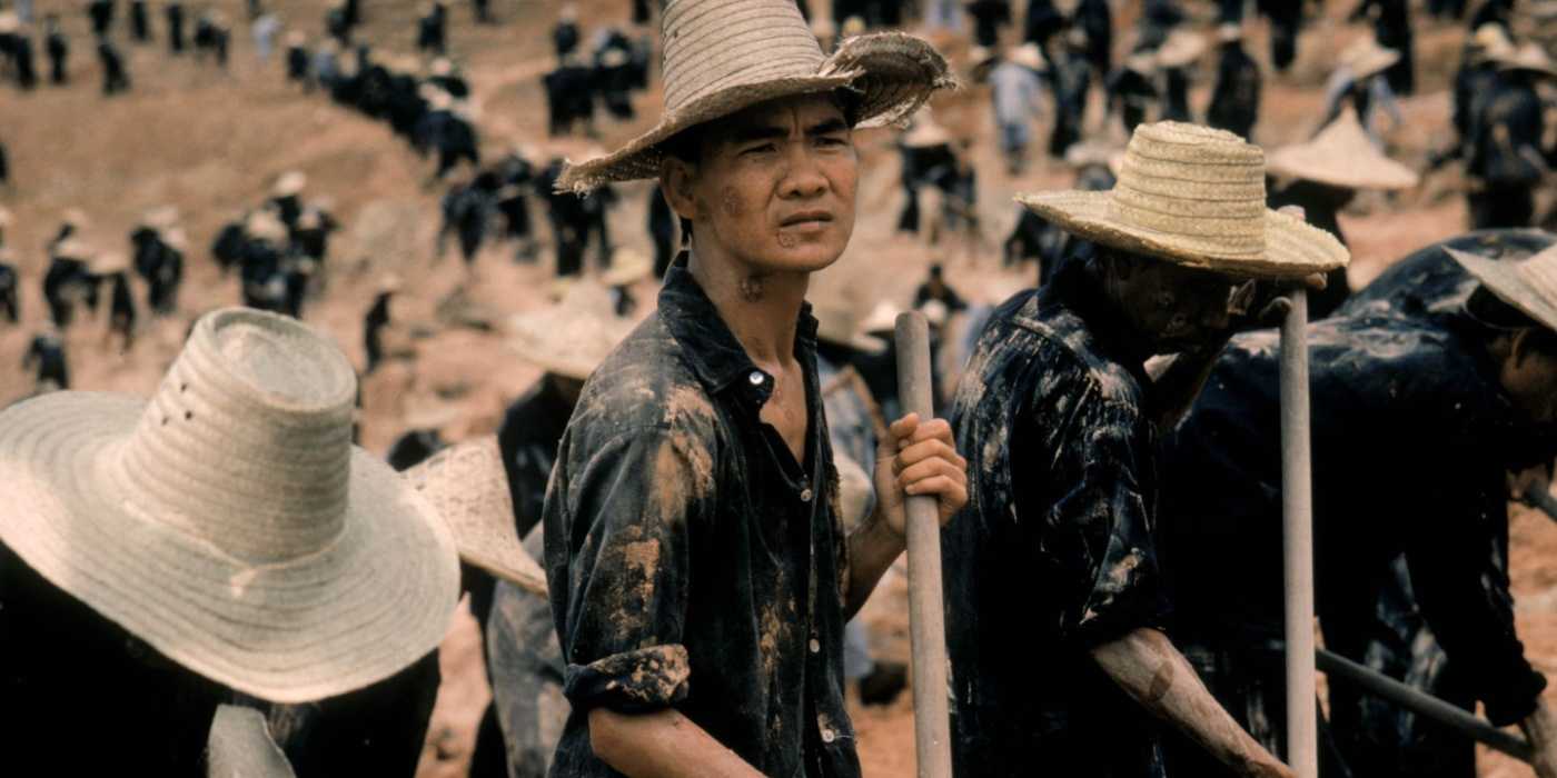 Haing S. Ngor working in the titular Killing Fields