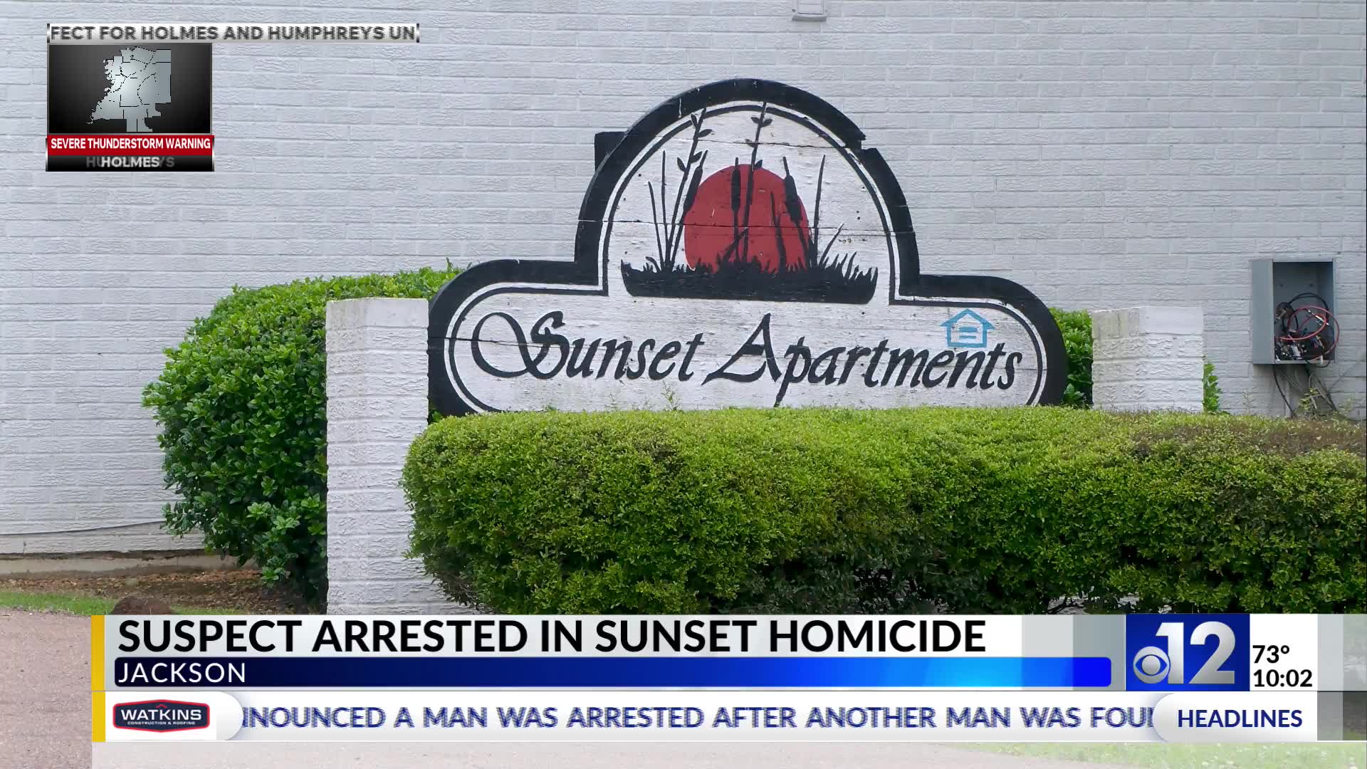 Man arrested in fatal Sunset Drive shooting