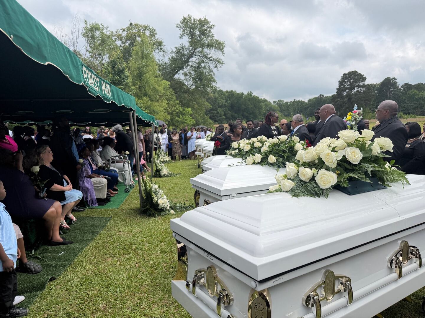 Funeral services held for 8 children killed in mass shooting in Shreveport