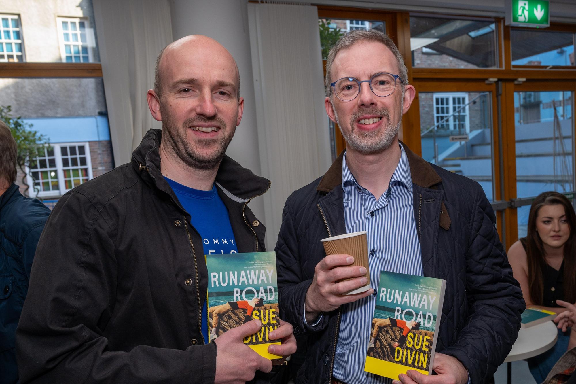 Author Sue Divin launches third novel Runaway Road set in Derry and Donegal