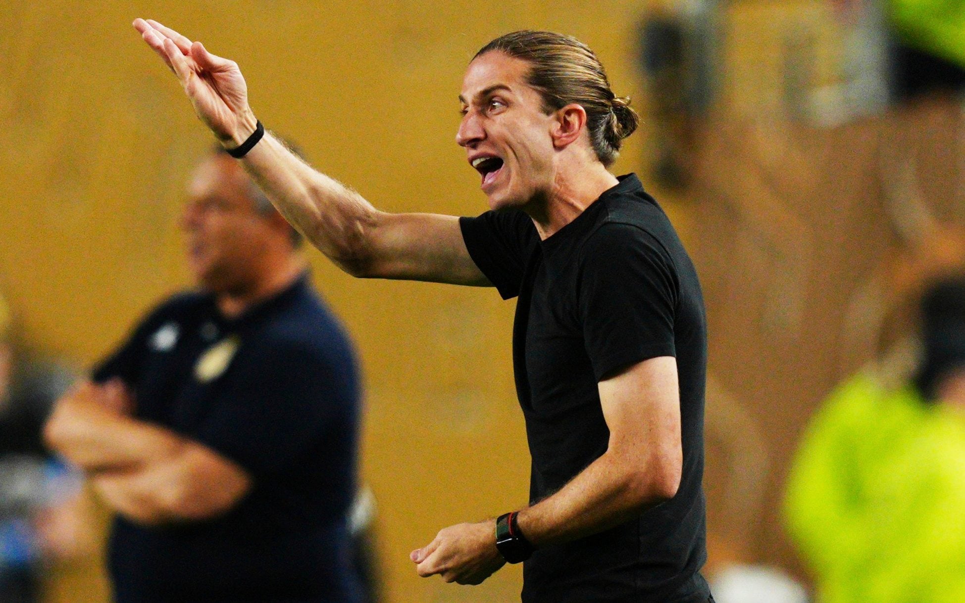 Filipe Luis has won trophies as a manager in Brazil - Derik Hamilton/AP