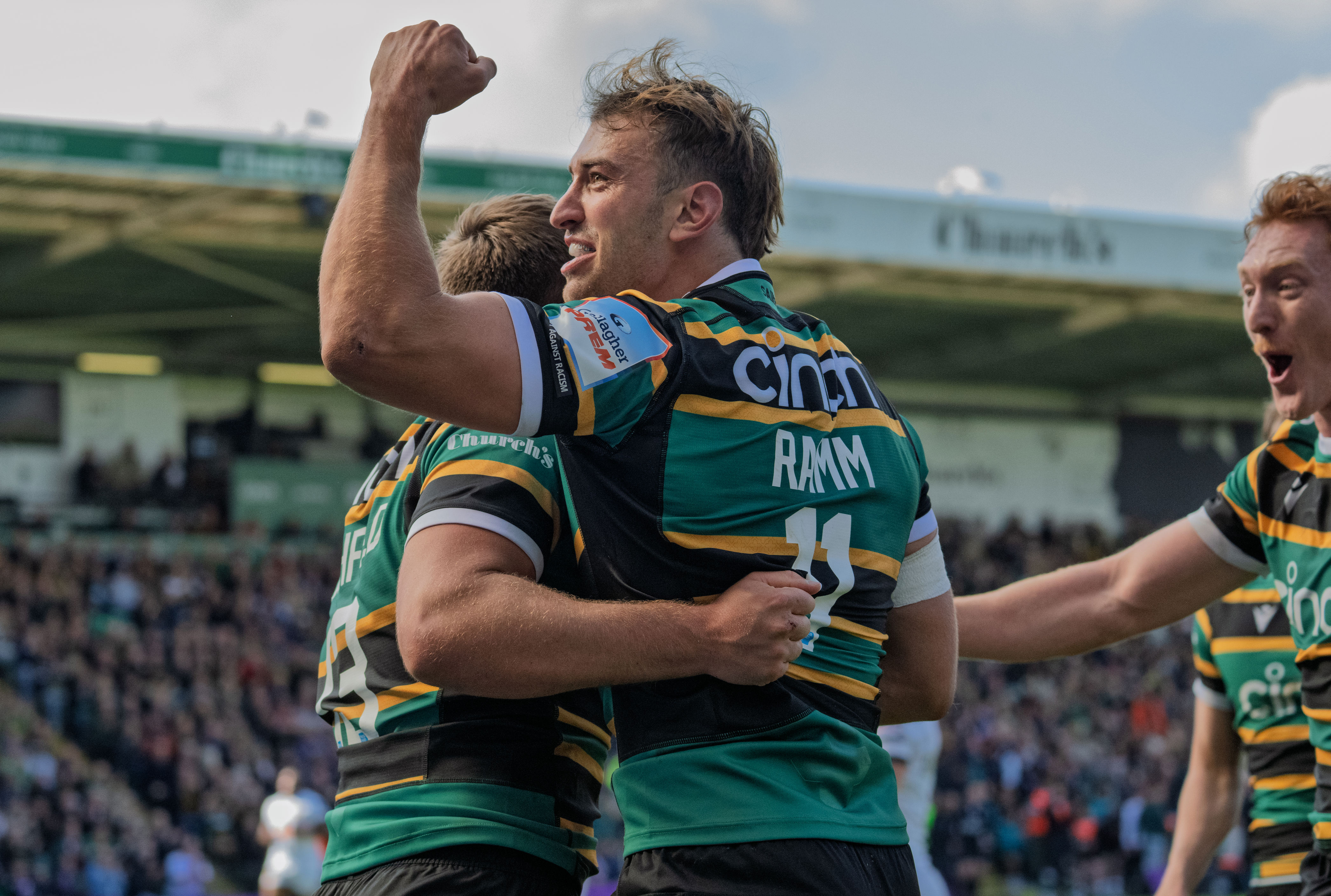 Fans get chance to meet a quartet of Northampton Saints stars