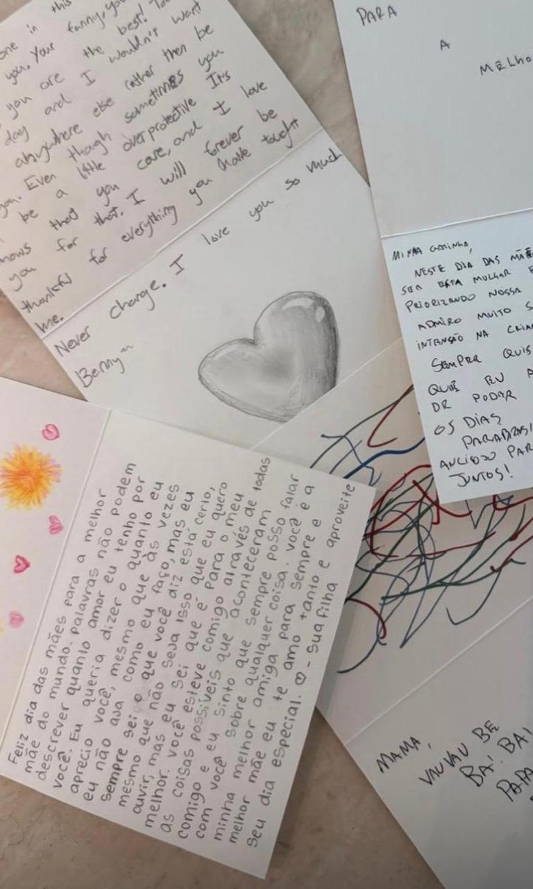 Gisele Bündchen's Mother's Day post features sweet notes from her kids ...