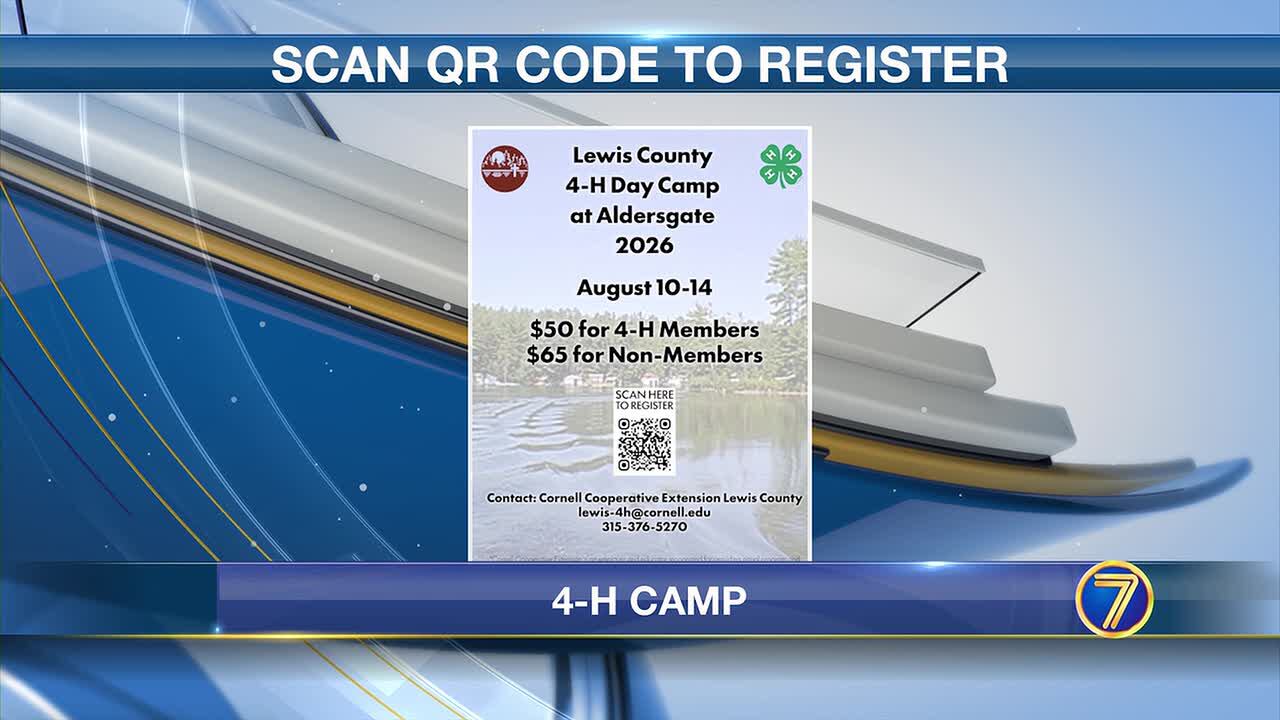 Time to sign up for Lewis County 4-H Day Camp