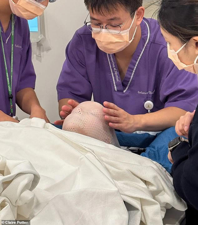 Girl, 9, is diagnosed with aggressive cancer after complaining to her ...