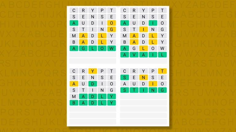 Quordle today – my hints and answers for May 12 (#1569)