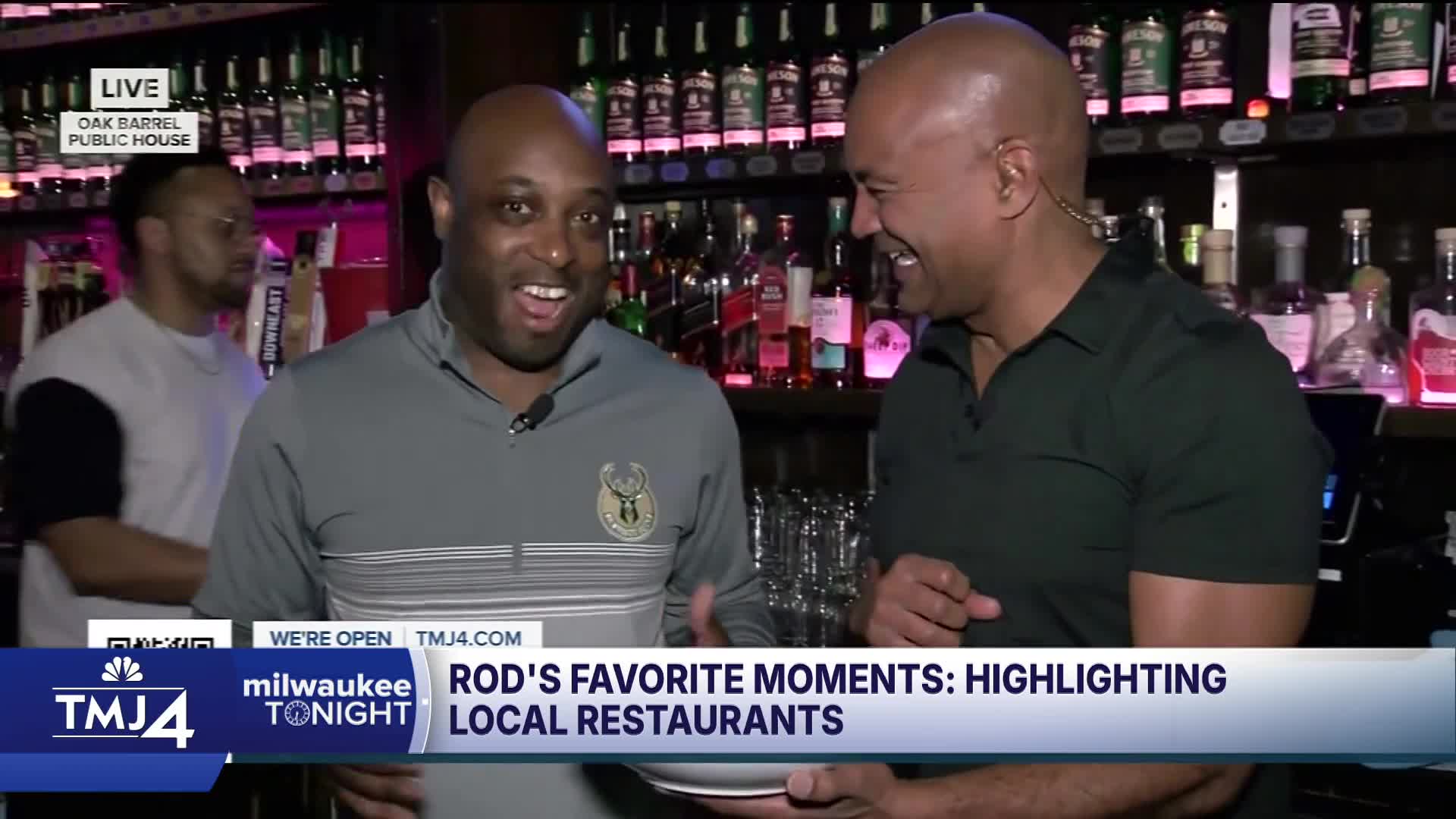 Rod Burks wishes Milwaukee Tonight a happy birthday