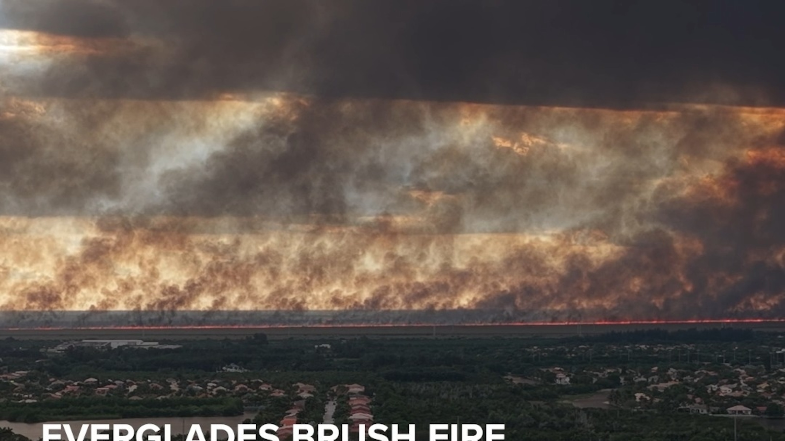 Everglades brush fire burns over 11,000 acres amid severe drought in ...