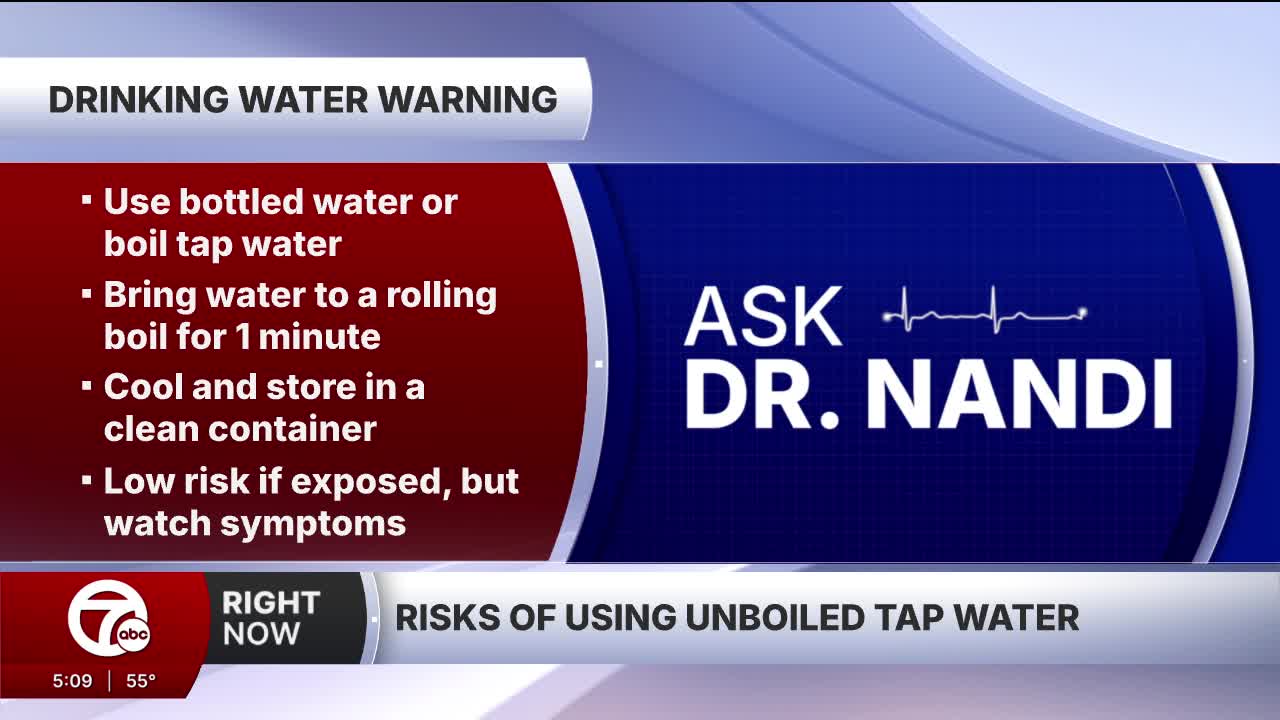 What are the dangers of not boiling water during a boil water advisory?