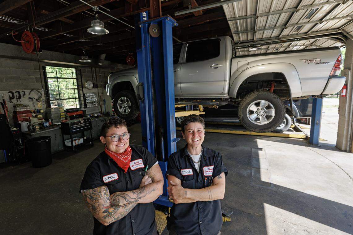 They were sick of the 'boys club' of auto shops. So they bought their ...