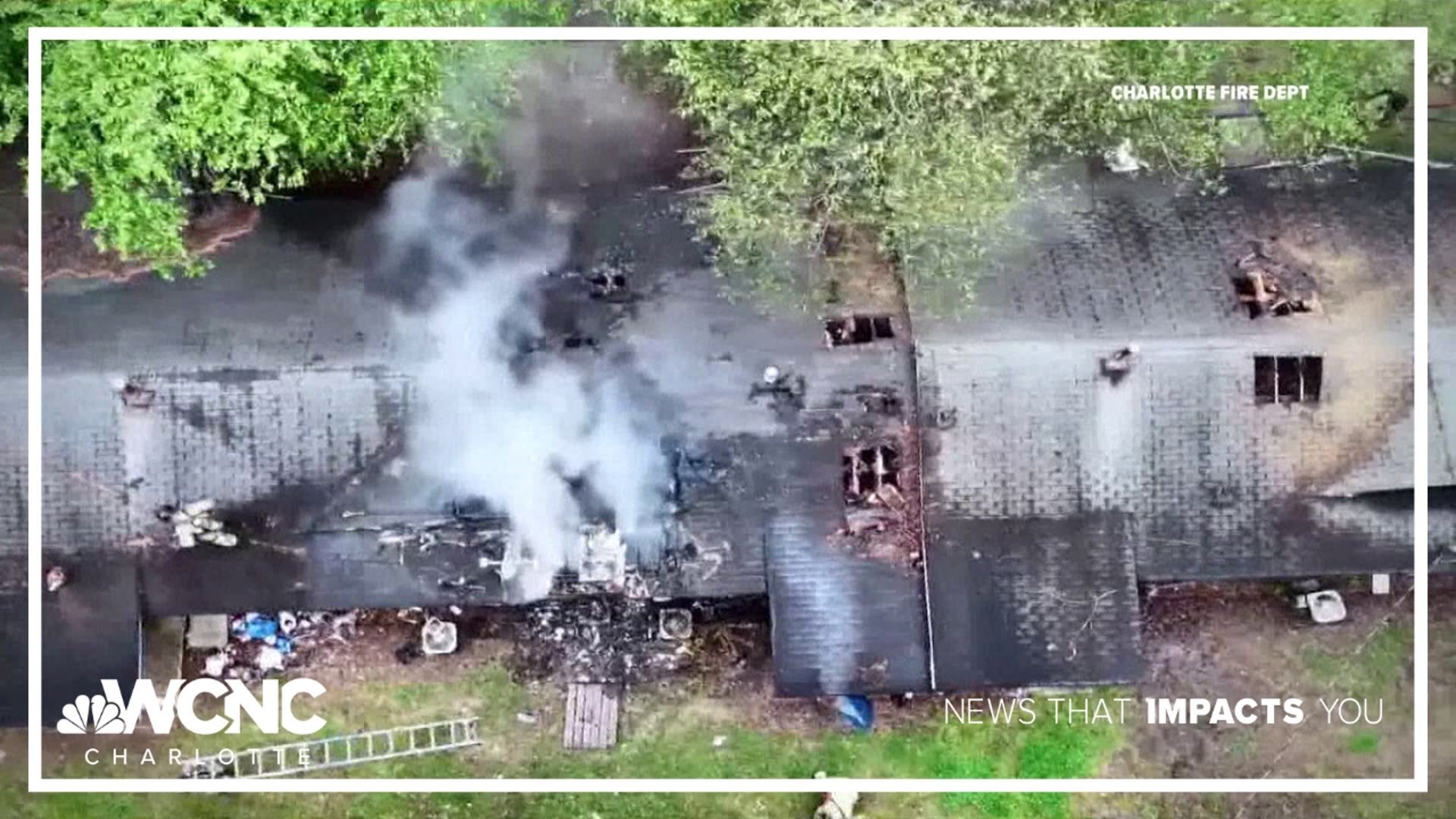 Arson investigation underway after Charlotte apartment fire