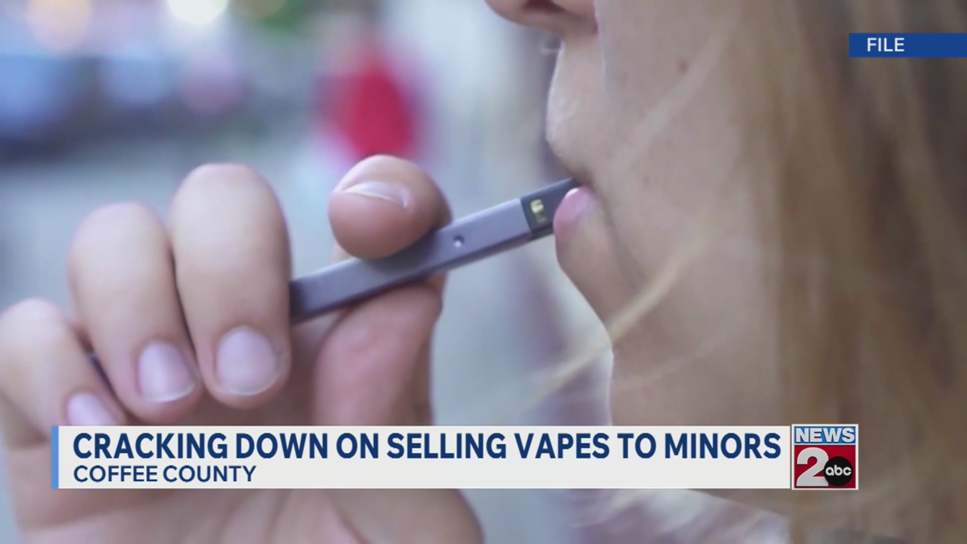 Coffee County cracking down on shops selling vapes to minors