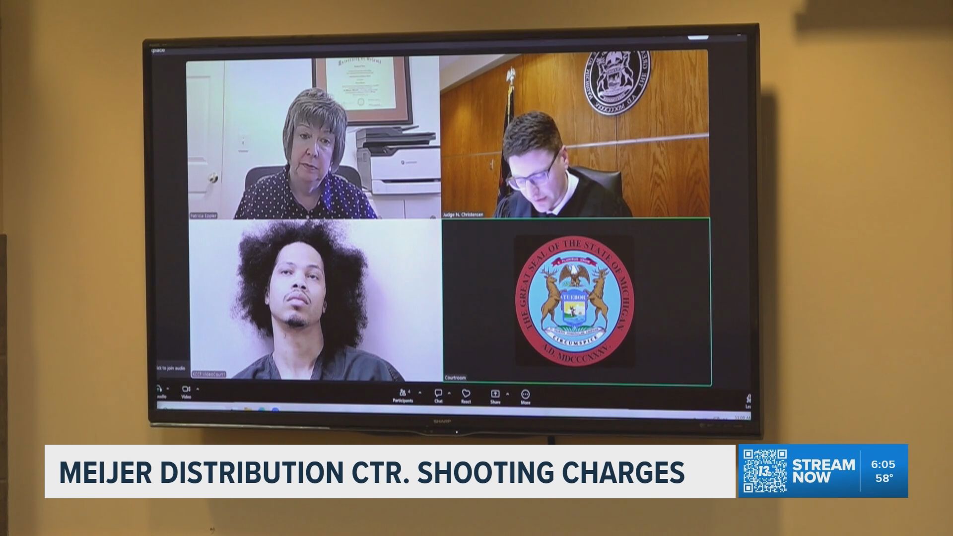 Man accused of firing gun at Meijer Distribution Center charged with ...