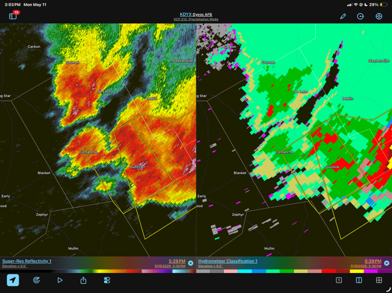 Photos: Storms bring hail, damaging winds to the Big Country