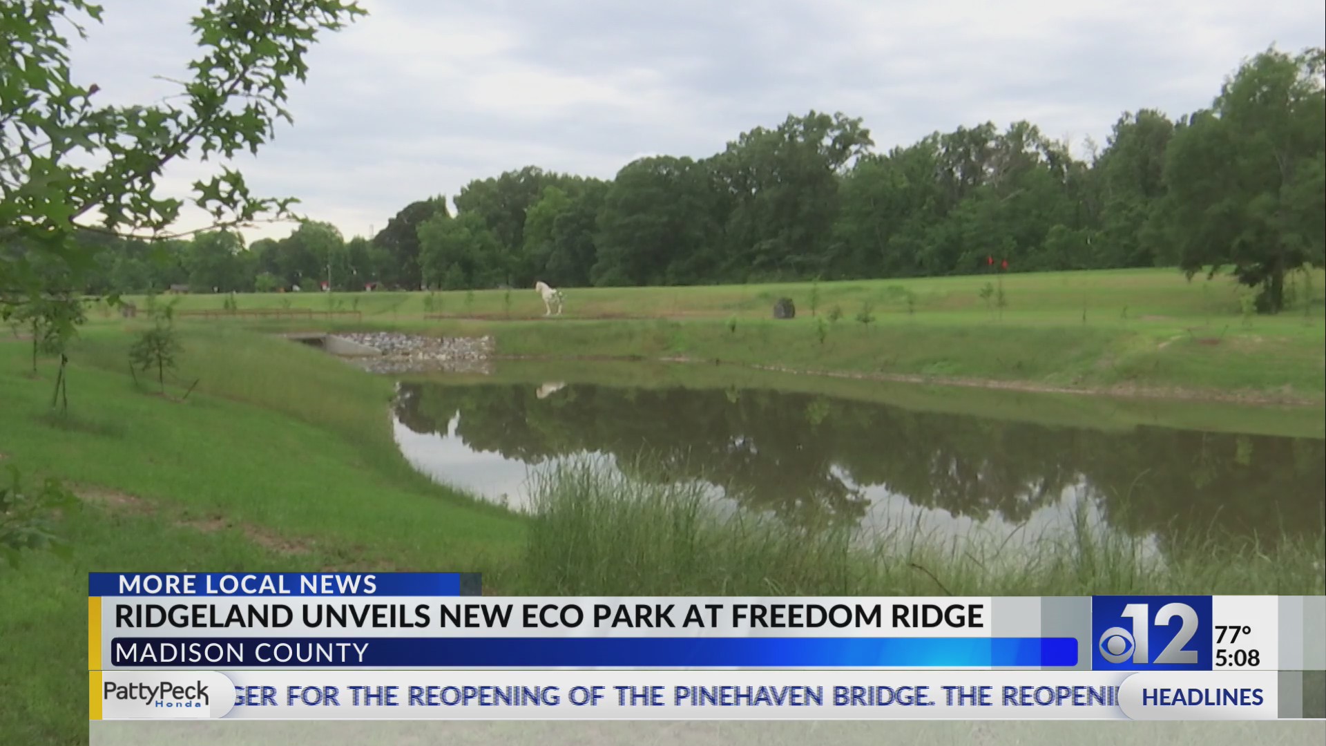 Ridgeland unveils new eco park at Freedom Ridge