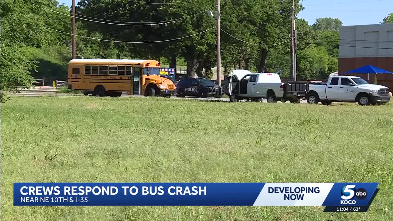 No injuries reported after school bus involved in crash in northeast ...