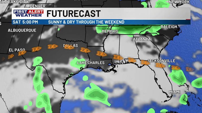 First Alert Forecast: Rainy Monday gives way to perfect weather for the ...