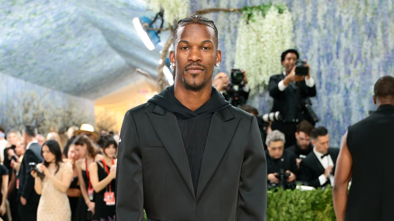 Jimmy Butler’s Alo Yoga hoodie-tuxedo at the Met Gala was a wild swing