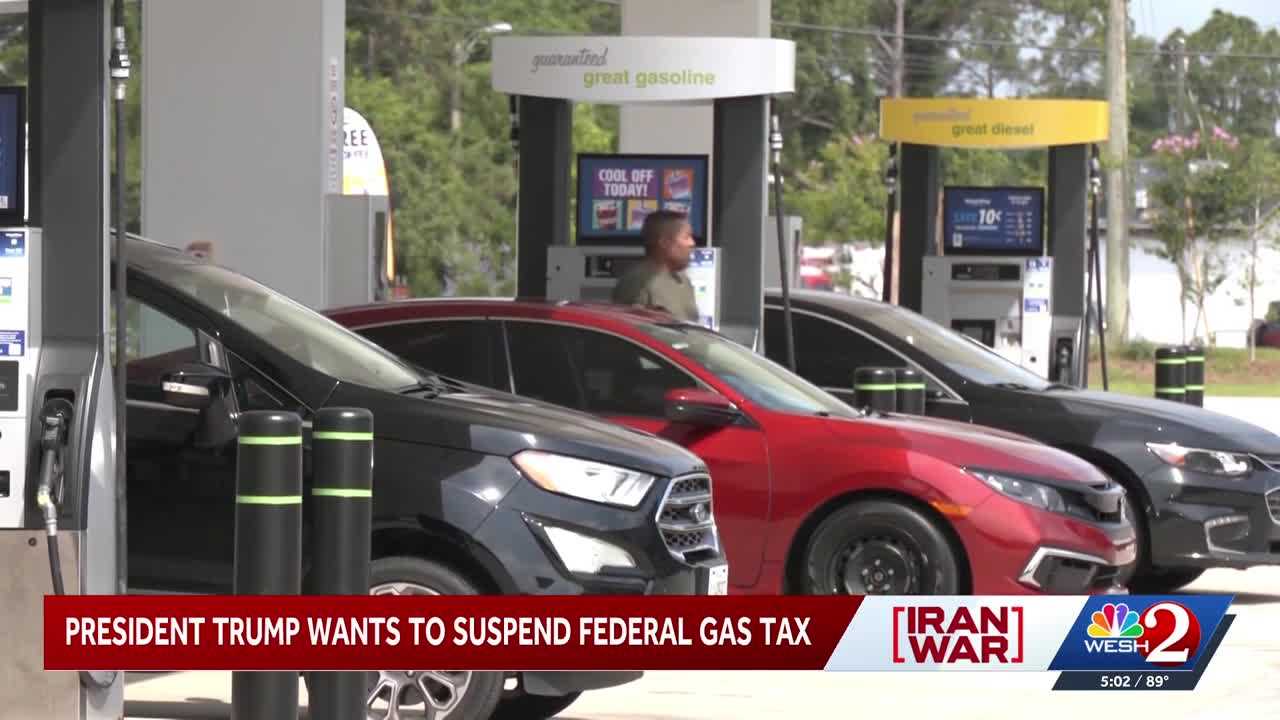 Trump wants to suspend federal gasoline tax