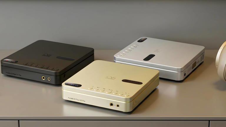This sleek, retro portable CD player is full of audiophile credentials