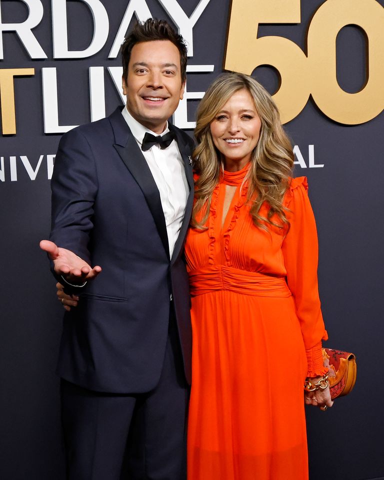 Jimmy Fallon shares rare photos of his tween daughters from flower ...