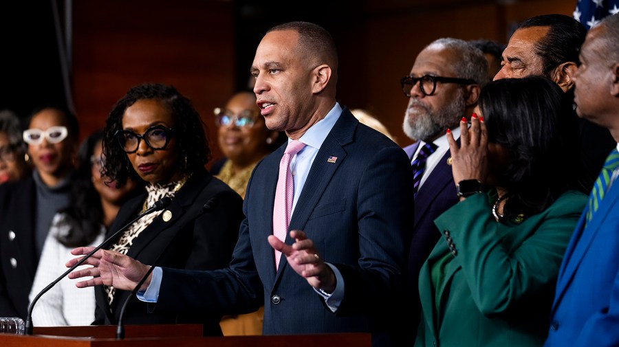 Jeffries vows massive response following redistricting setback in Virginia