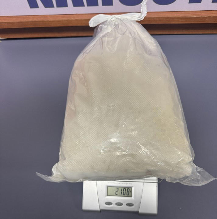 Crowley traffic stop results in arrest, seizure of 5 lbs. of meth