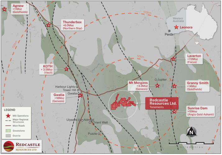 RR-QA drilling strengthens Redcastle gold production outlook