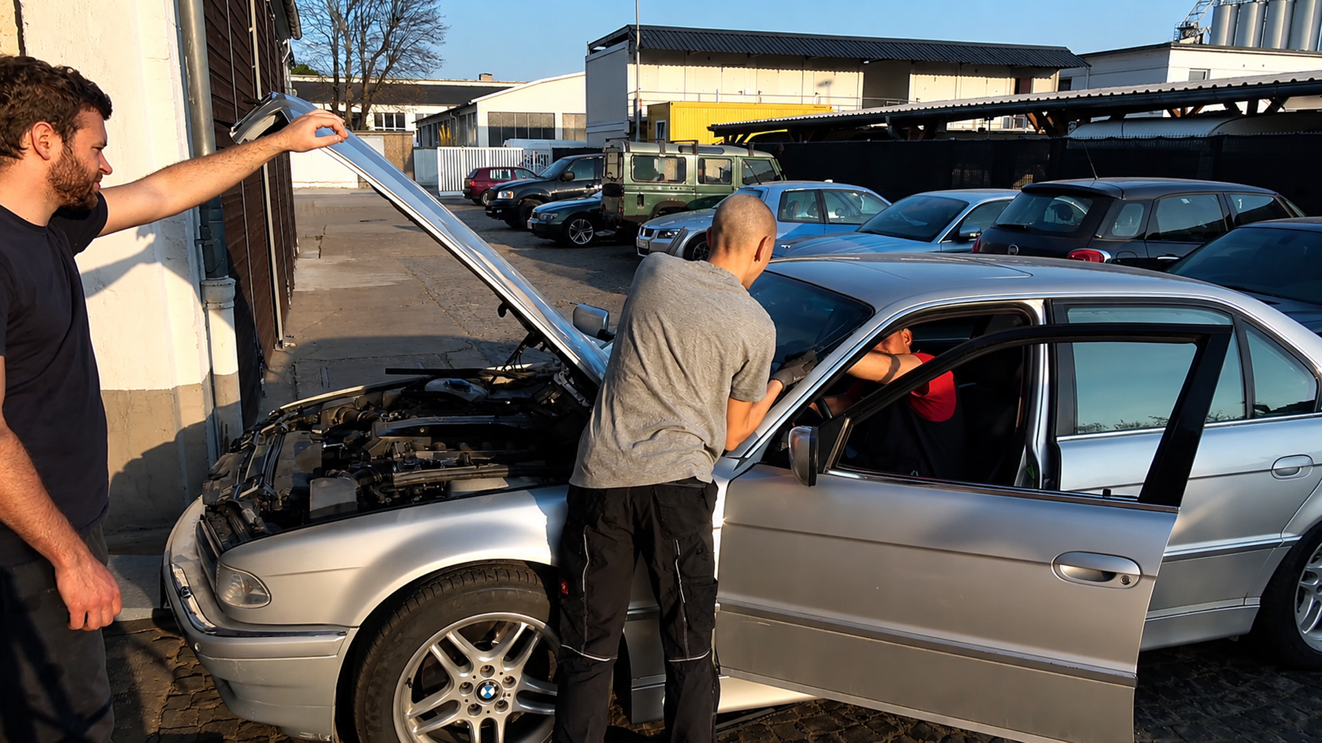 Restoring a V12 BMW to pass strict German inspection