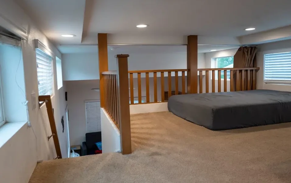 Loft bed ideas that save space beautifully - Loft Bed Spaces With Industrial Feel