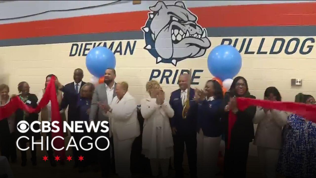 Ribbon-cutting ceremony held for renovated Diekman Elementary School in ...