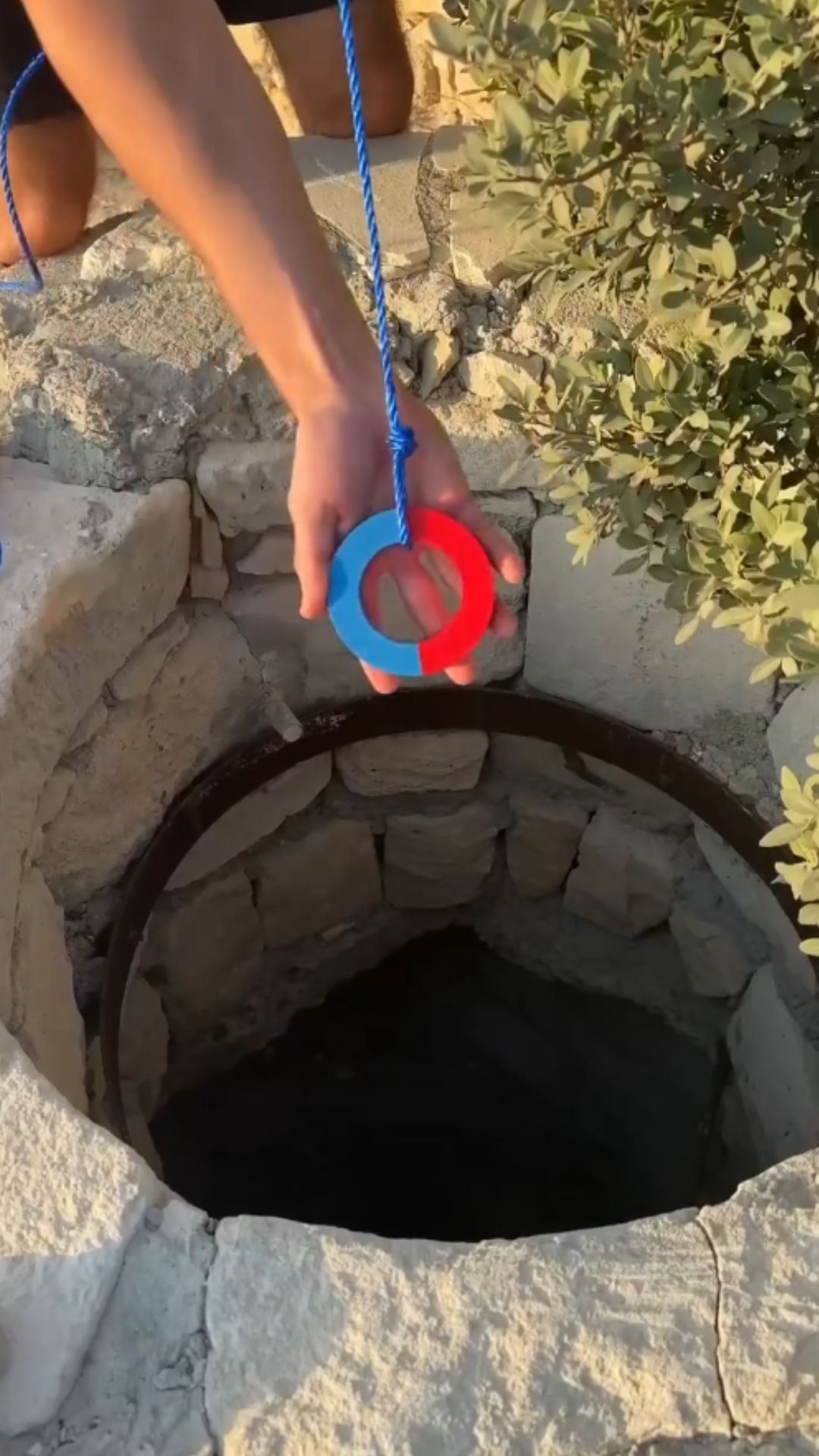 Magnet fishing in an abandoned well led to unexpected finds