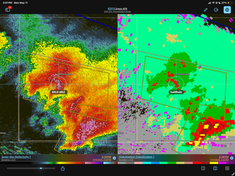 Photos: Storms bring hail, damaging winds to the Big Country